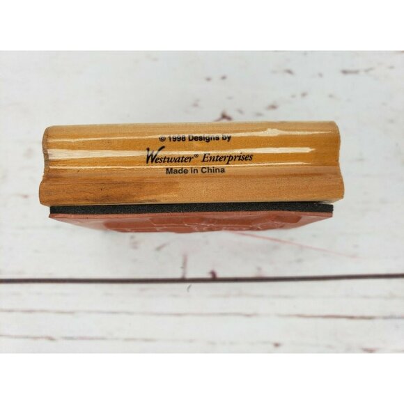 1998 Westwater Enterprises Patriotic Bear Holding Flag Stamp – Rare Collectible - Picture 4 of 8